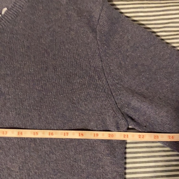 Giasone wool cashmere vneck sweater lavender - Picture 11 of 16